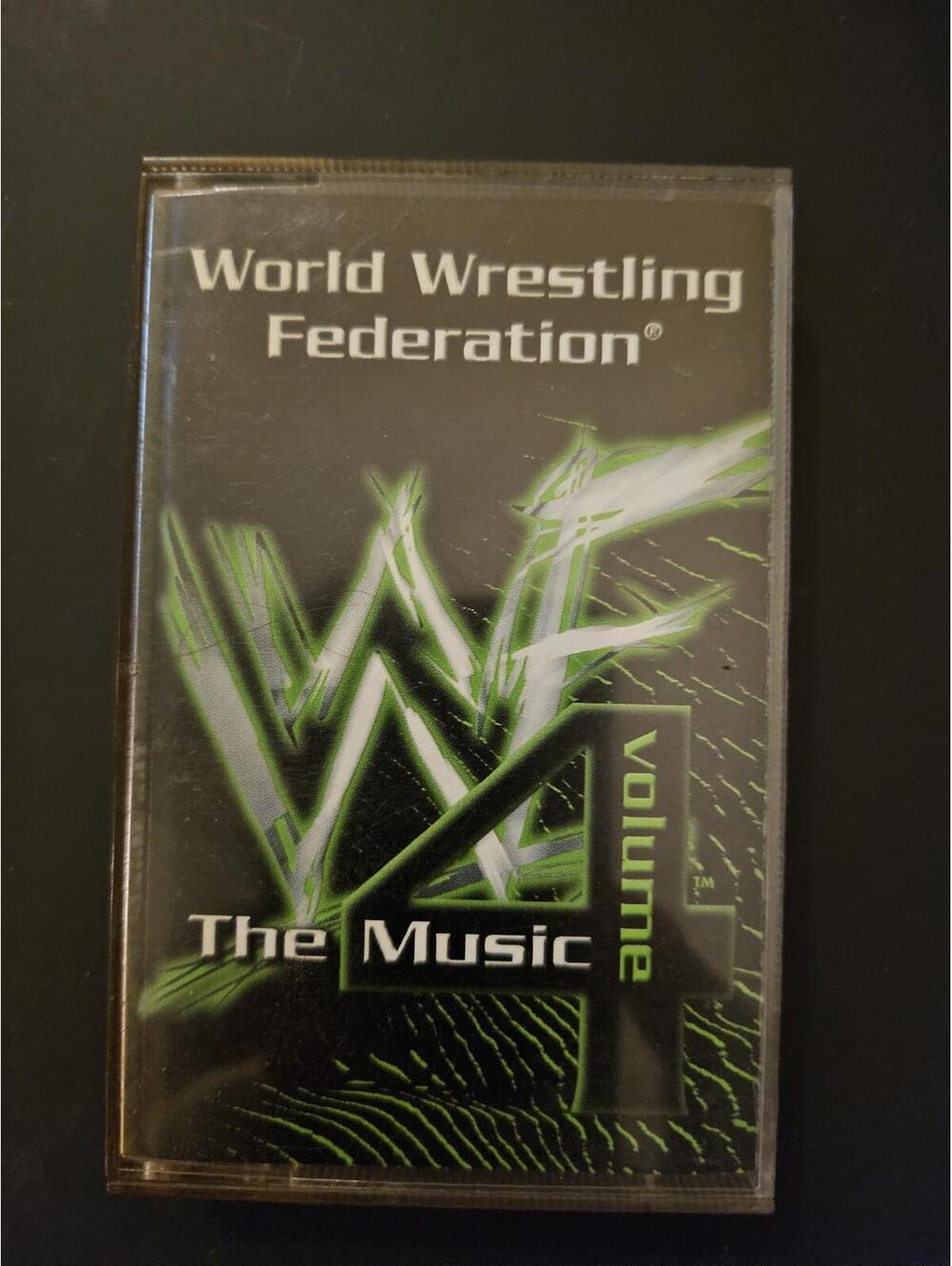 WWF (WWE) - World Wrestling Federation - The Music - vol. 4 - on cassette - RARE